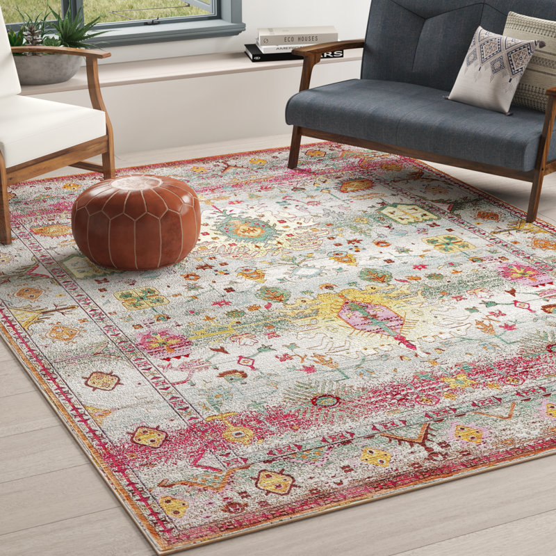 Mistana™ Baby & Kids Bradford Oriental Pink Area Rug & Reviews Wayfair.ca